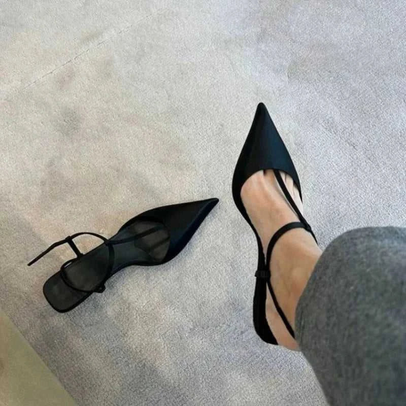 Women's Heeled Shoes New Sexy Pointed Toe Chunky Heel Slingbacks Shoes for Women High Heel Shoes Dress Party High Heel Sandals The jack market .AU The jack market .AU Step Up Your Style: Trendy Shoes for Every Occasion! $ 69 14:933;200000124:200000334