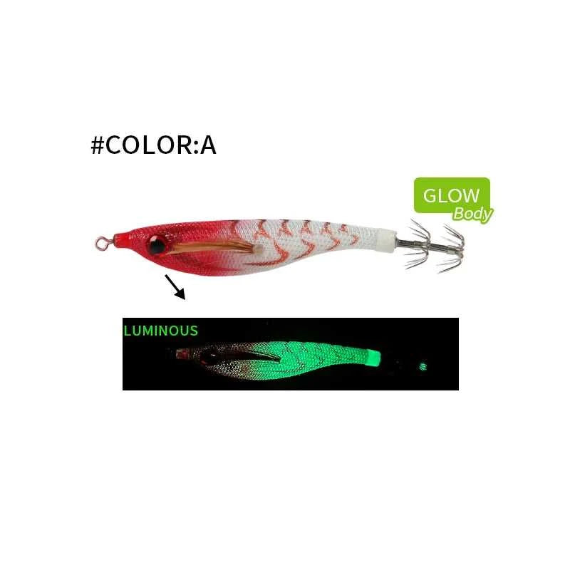 Luminous Colorful Floating Fishing Bait Squid Jig Artificial Fishing Lure Squid Hook Wood Shrimp Fishing Bait Octopus Cuttlefish The jack market .AU The jack market .AU Fishing Gear $ 23 14:200006151#F