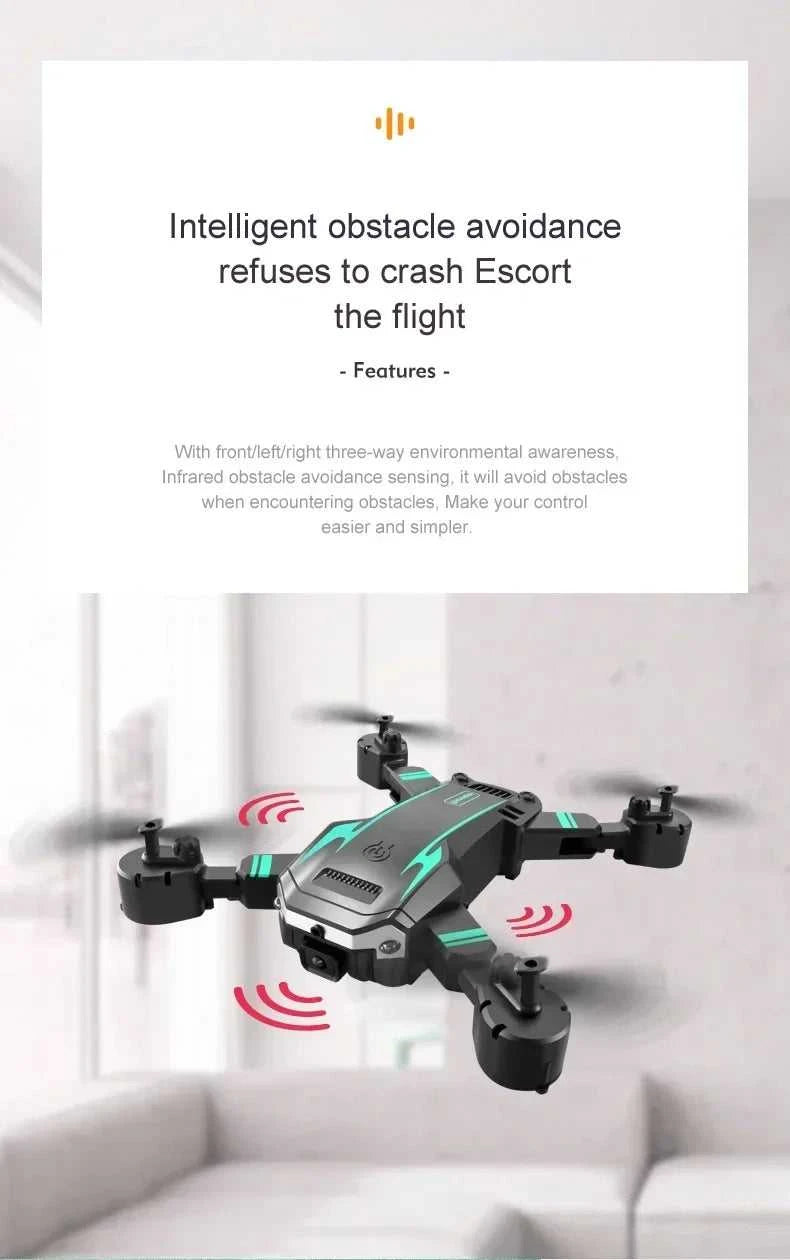 Drone G6 Pro 5G GPS Brushless Motor Professional 8K HD Aerial Photography Obstacle Avoidance UAV Four-Rotor Helicopter Toys The jack market .AU The jack market .AU Drones $ 77 14:1052#Yellow Single 8K-1B