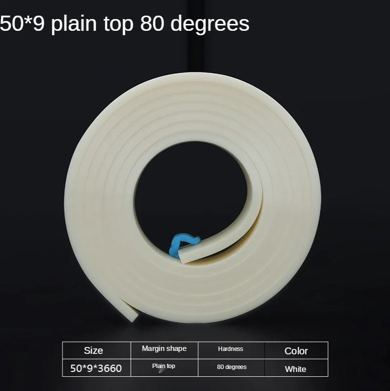 Squeegee Master 50mm Flat Silkscreen Squeegee - Durable Polyurethane Blade for Precision Printing