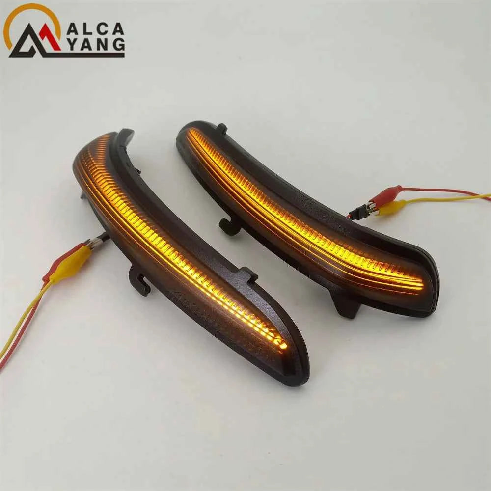 Led Dynamic Side Mirror Blinker Indicator Lamps For Peugeot 2008 208 I MK1 2013 2014 2015 2016-2019 Citroen Turn Signal Lights