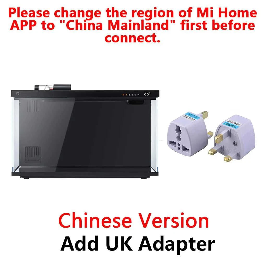 NEW MIJIA Smart Fish Tank MYG100 Work With Mijia APP Mobile Controlled Remote Feeding Smart Lighting System Light Aquarium20L The jack market .AU The jack market .AU Home $ 131 14:366#Add UK Adapter