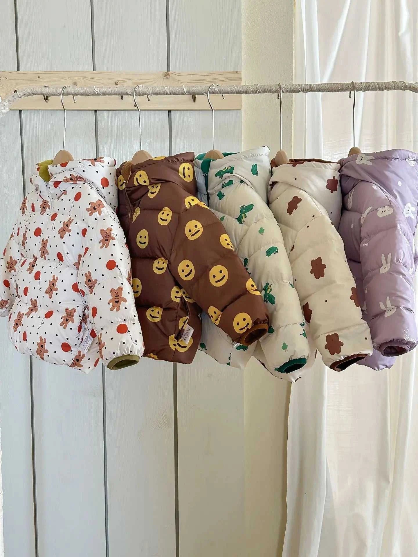 New Double-sided Down Cotton Jacket with Hooded Jacket for Children's Thickened Plush Children's Short Jacket The jack market .AU The jack market .AU Mum & Kids: Essential Products for Every Family $ 52 14:771#1;200000463:200004188