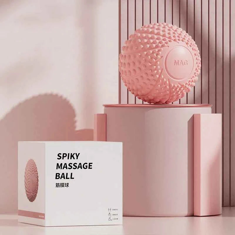 LuxeSphere Lacrosse Massage Balls - 6.5cm for Myofascial Release & Muscle Relief