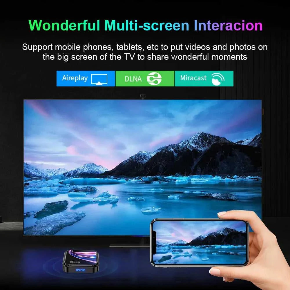 Woopker Android 13 TV Box K52 Rockchip RK3528 Smart TV Box Support 8K Wifi6 BT5.0 YouTube Google Voice Assistant Set Top Box The jack market .AU The jack market .AU Accessories Electronics $ 94 14:350852#4GB 64GB;200009209:201484777