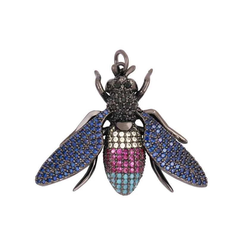 Colourful Fly Bee Ladybird Insect Charm Paved with Rainbow Cubic Zirconia,18K Gold Plated Jewelry Making Hand Craft Material M75 The jack market .AU The jack market .AU Jewellery & Chains $ 63 14:29#M750426-Gold;200007763:201336100