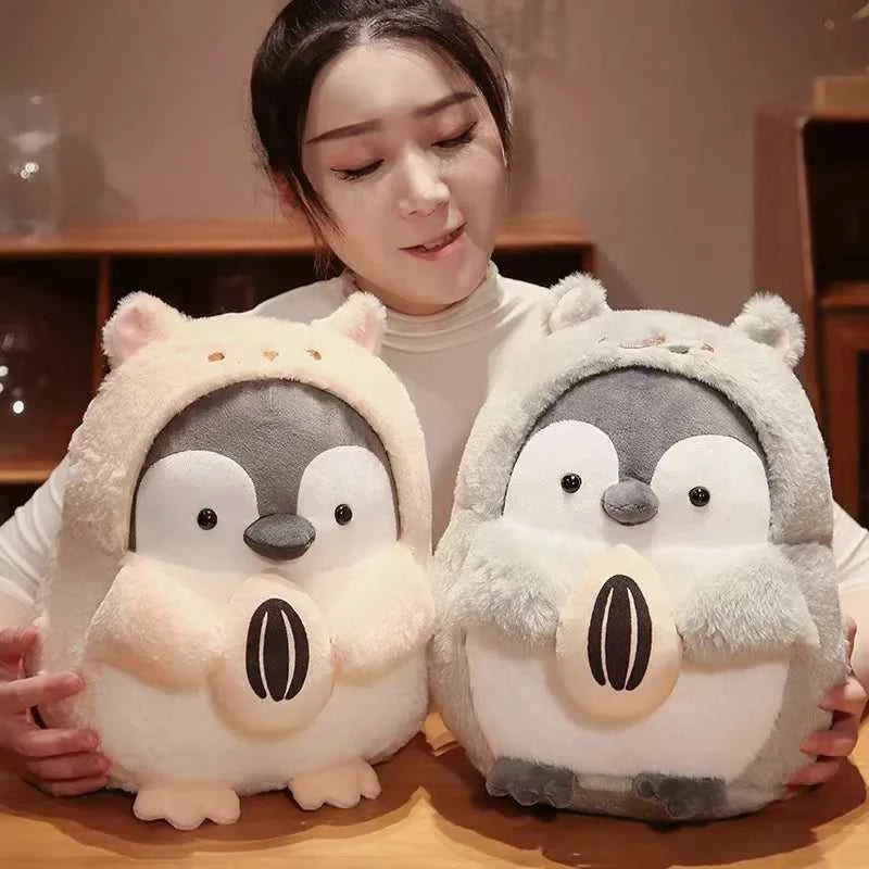 Cute Kawaii Plush Toy Penguin Doll Soft Stuffed Home Decoration Pillow Nap Pillow For Children Holiday Gift The jack market .AU The jack market .AU Little Wonders $ 63 14:366#Hat Penguin;152:201336176#35cm
