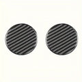 2PCS Car Cup Holder Mats, Additions for Vehicle Interior Decoration, Easy to Maintain, Non-Slip, Long-Lasting, Fits Most Sizes