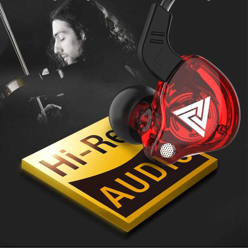 QKZ AK6 Wired Headphones Dual Drive HiFi Earphone with Microphone 3.5mm Sport Running Music Earbuds Bass Stereo Headset Original The jack market .AU The jack market .AU Accessories Electronics $ 51 14:350853#AK6 Green B