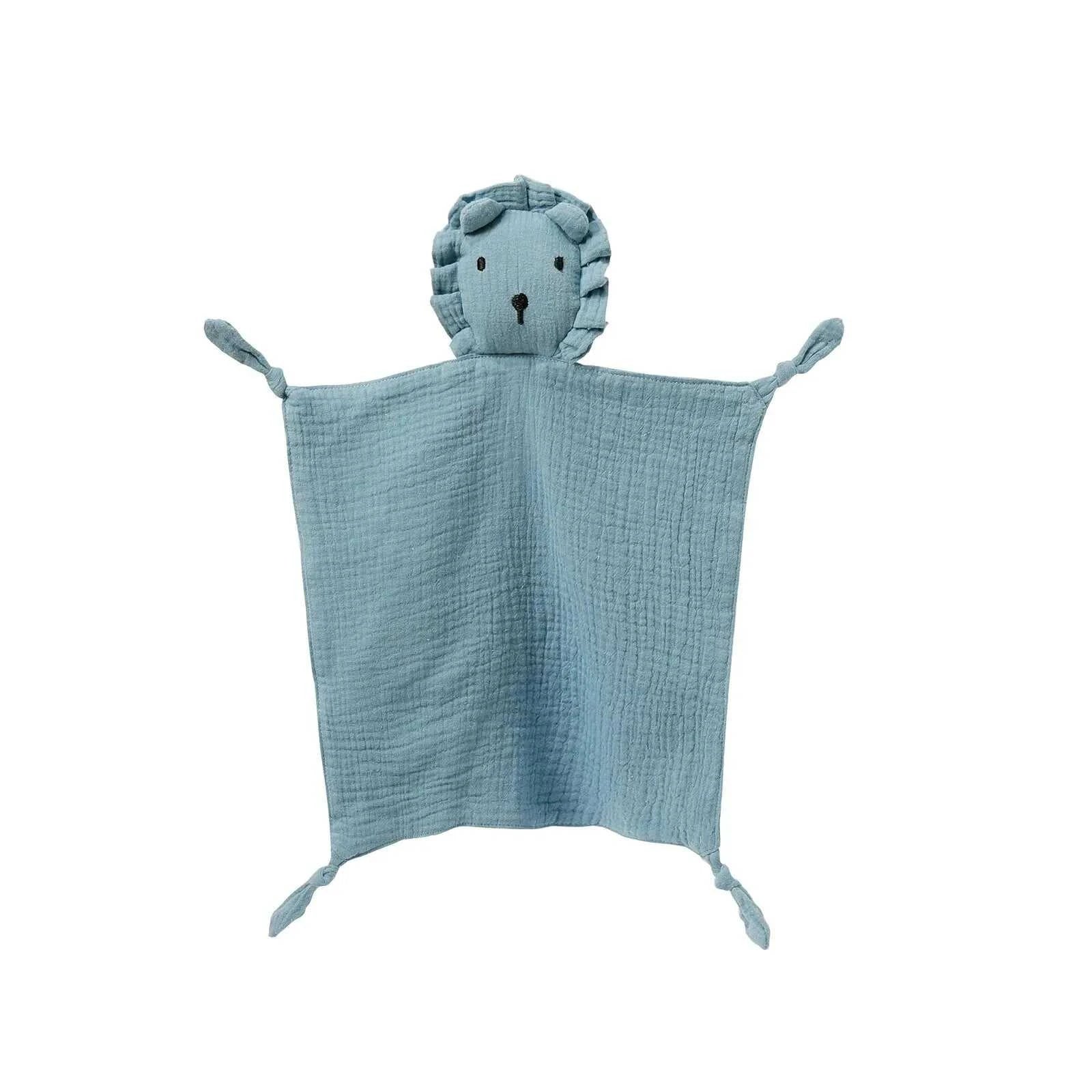 Muslin Baby Comfort Towel Cotton Comforter Blanket Soft Newborn Sleeping Dolls Kids Fashion Sleep Toy Soothe Appease Towel Bibs The jack market .AU The jack market .AU Mum & Kids: Essential Products for Every Family $ 22 14:175#SU1017 Blue