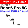 OPPO Power Volume Flex Cable - Durable Replacement for Reno 5, 6, Pro Plus, 6 Lite, 4G & 5G