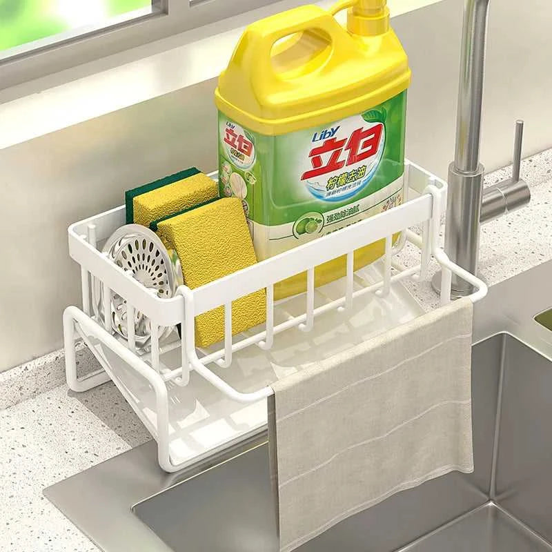 Kitchen Stainless Steel Sink Drain Rack Sponge Storage Faucet Holder Soap Drainer Towel Rack Shelf Organizer The jack market .AU The jack market .AU Home $ 62 14:200006151#A-gray;200007763:201336100