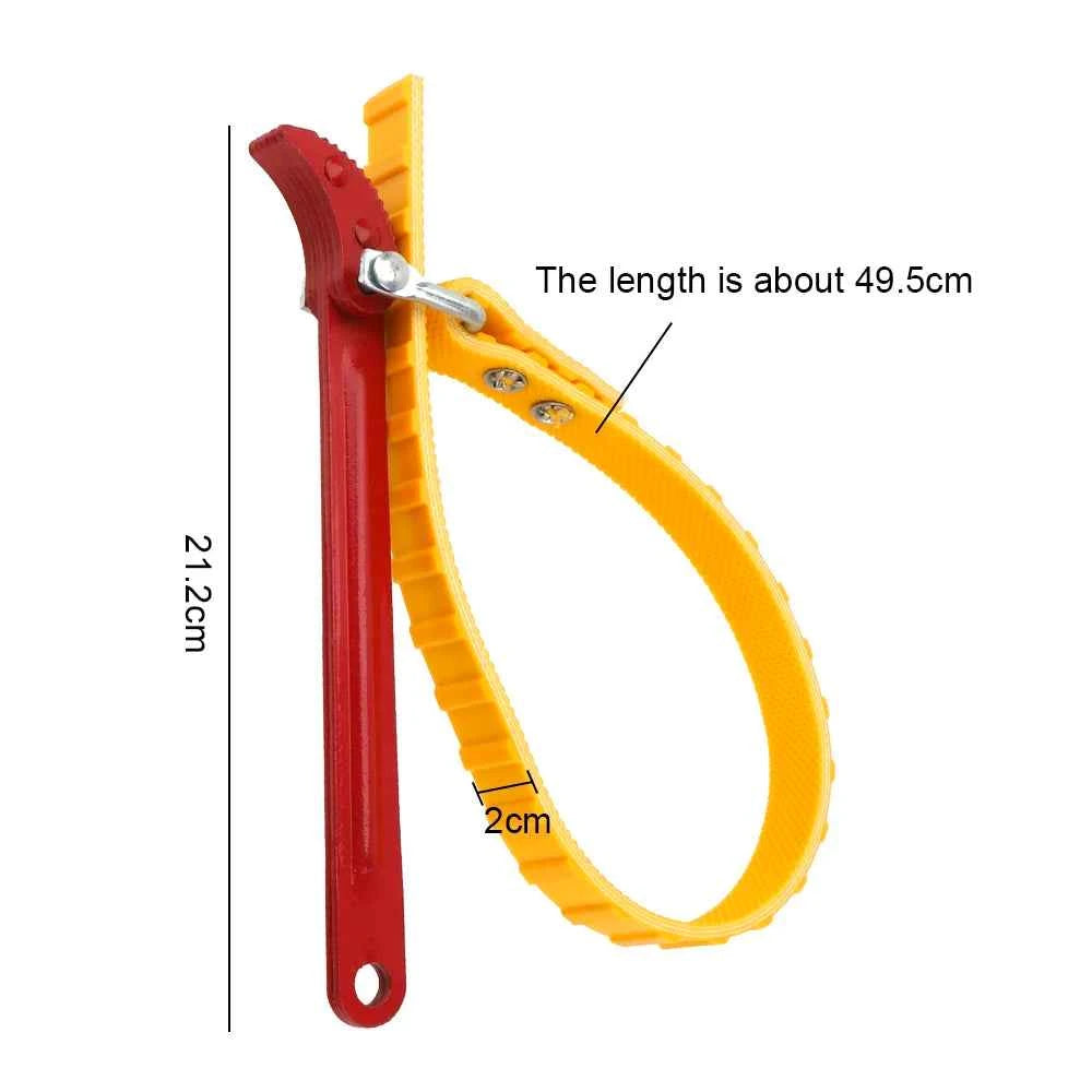 Removal Tool Car Belt Wrench Puller Strap Spanner Oil Filter Wrench