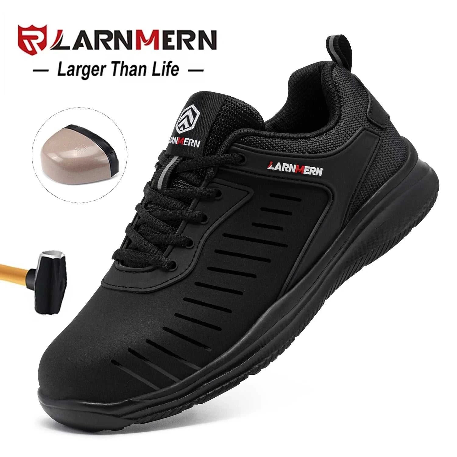 LARNMERN Men's Lightweight Safety Shoes for Women Steel Toe Boots Shoe Work Puncture Resistant Shoes The jack market .AU The jack market .AU Step Up Your Style: Trendy Shoes for Every Occasion! $ 113 14:200006158#BLACK;200000124:200000899;200007763:201336100