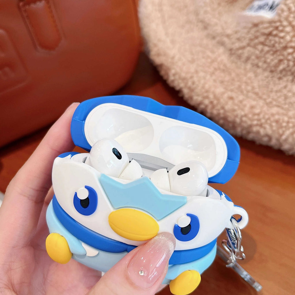 Cartoon For Piplup Anime Shockproof Earphone Case Creative Holiday Gift Anti-fall Protective Cover For AirPods 4/3/Pro2/Pro3 The jack market .AU The jack market .AU Accessories Electronics $ 55 14:33#Earphone cover;5:200000989#Airpods 1 2