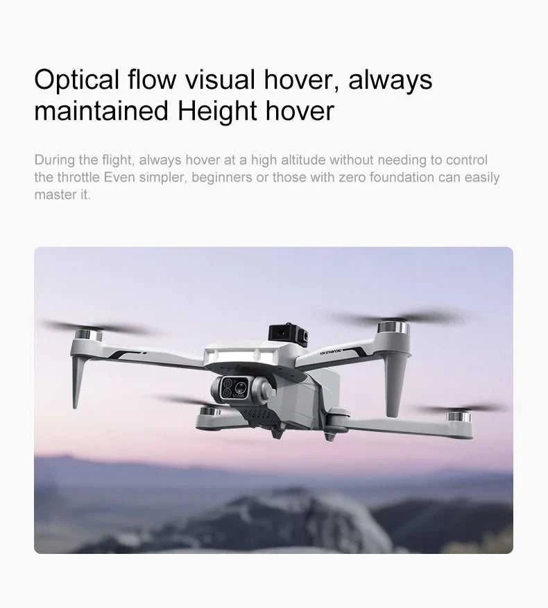 4DRC New V34 Drone 8K Profesional 4K HD Camera Brushless Motor Obstacle Avoidance Foldable Quadcopter Aerial Optical RC Toy The jack market .AU The jack market .AU Drones $ 169 14:10#GPS-8K-1Battery