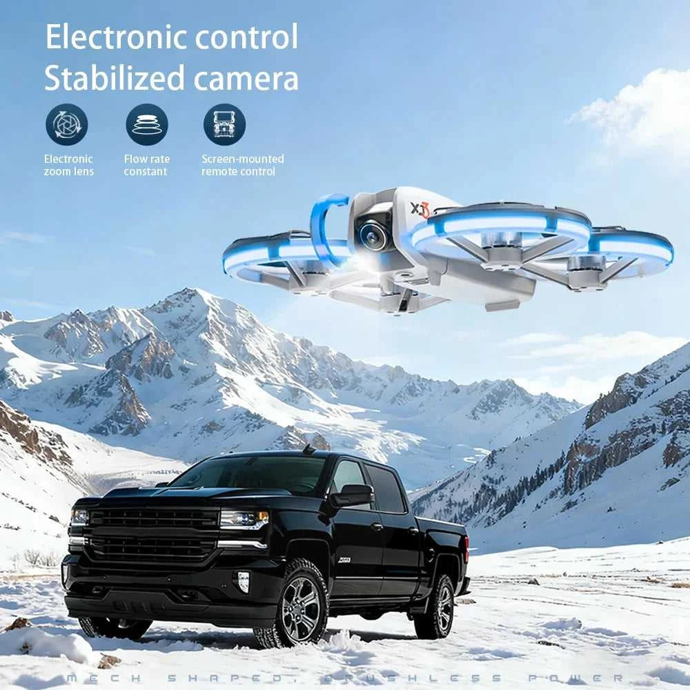 Dual camera high-definition drone, headless mode, 360 ° flip, easy to operate, suitable for outdoor travel The jack market .AU The jack market .AU Drones $ 114 14:193#XJ3-A-4.3-GY-1B