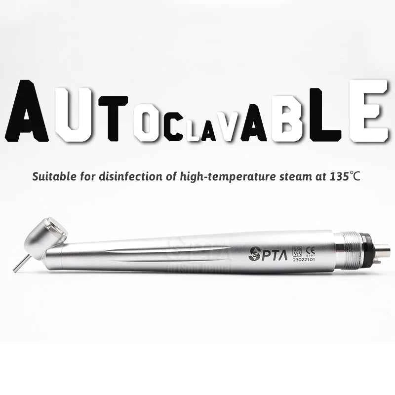 High-Speed Surgical Turbine Handpiece - 45° 4 or 2 Hole Design for Efficient Tooth Extraction | Dentist Clinic Tool