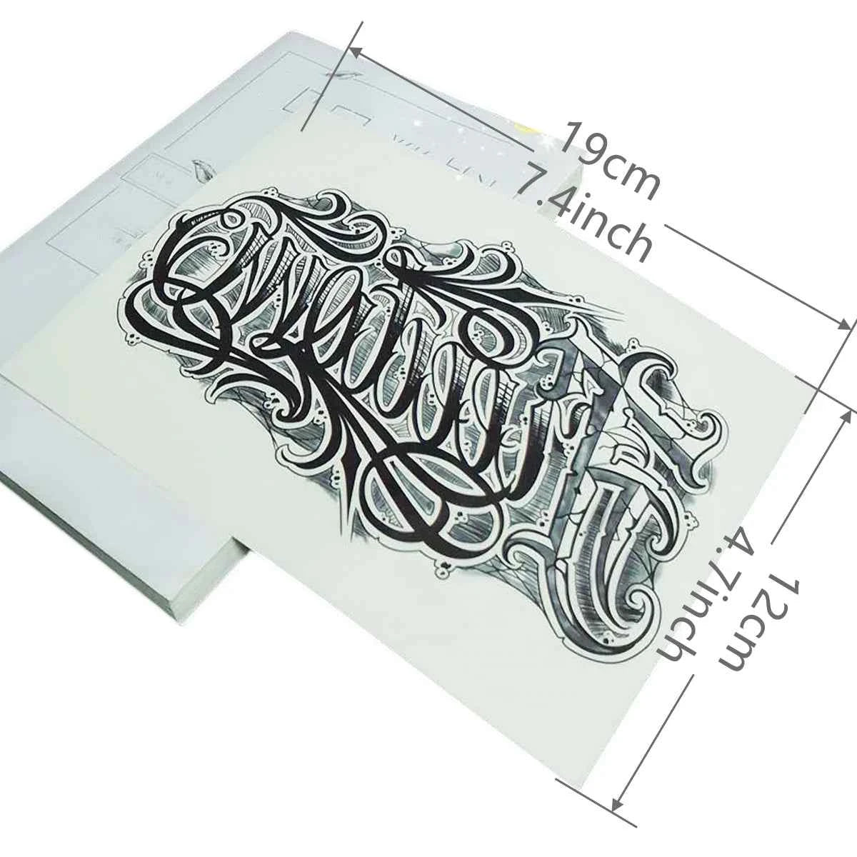 1 Sheet Cool Arm Tattoo Sticker Waterproof Lasting Temporary Tattoo