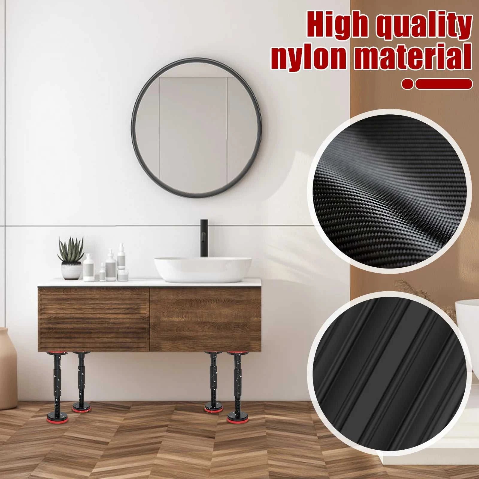 2PCS/Set Telescopic Support Rod Nylon Cabinet Adjustable Support Pole 200kg Weight Capacity High Hardness Sink Support Bracket The jack market .AU The jack market .AU Home $ 79 14:202010806#black;200007763:201441035