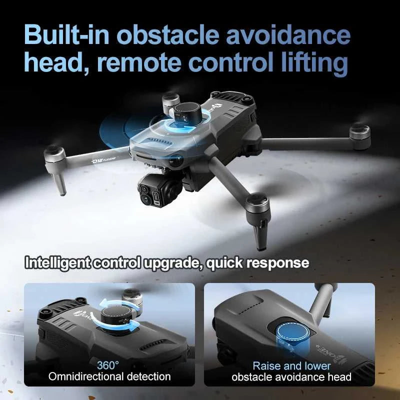 ZLL D12 Drone With 8K HD Camera Screen Remote GPS 360° Obstacle Avoidance 5G Wifi FPV Brushless Motor RC Dron Load capacity 500g The jack market .AU The jack market .AU Drones $ 452 14:193#D12-NO OAS
