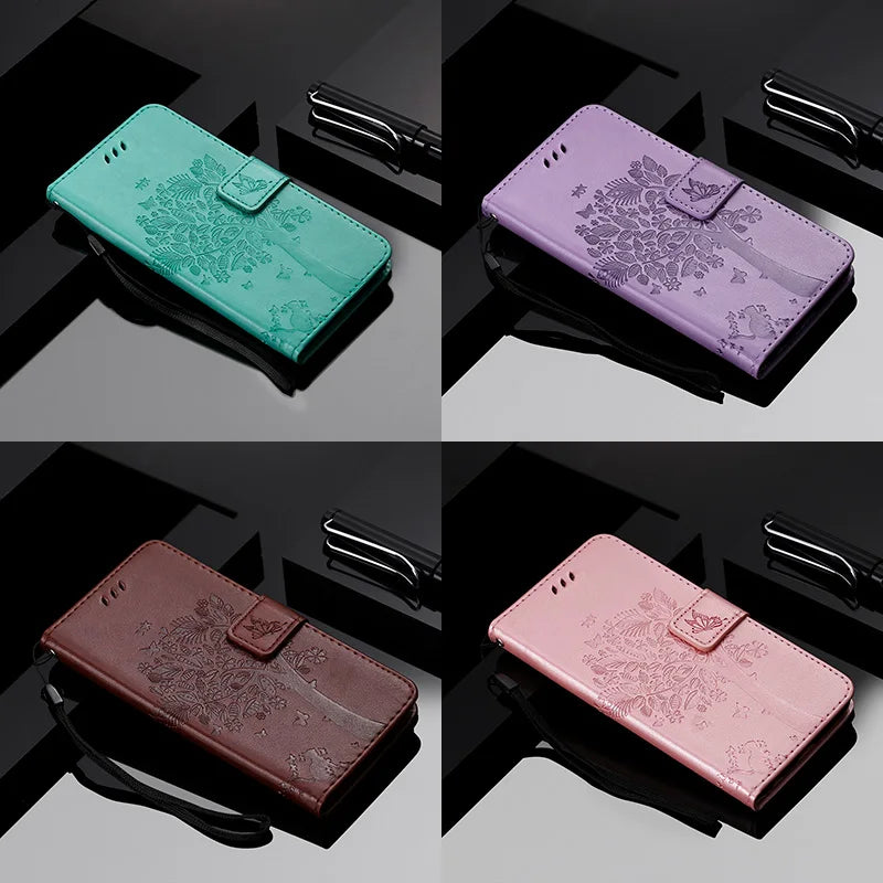 Wallet Case For Moto E15 G05 G15 G35 G55 G75 G85 G56 G86 Power 5G Leather Cover for Motorola Edge 50 Fusion 50 Pro Neo Fundas