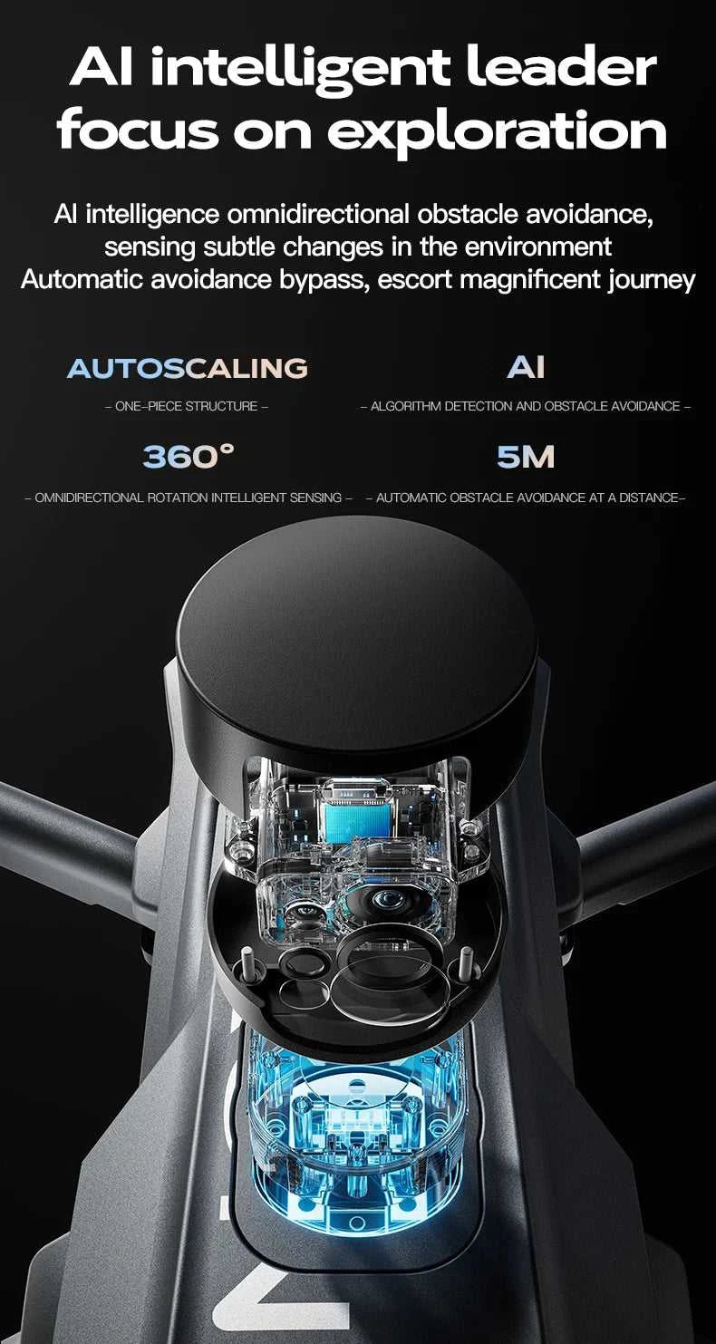 New Wing 6 Screen Controlled Drone 8K Camera 3-axis Gimbal GPS Brushless Obstacle Avoidance Foldable Quadcopter Dron RC Toys The jack market .AU The jack market .AU Drones $ 473 14:29#WING 6