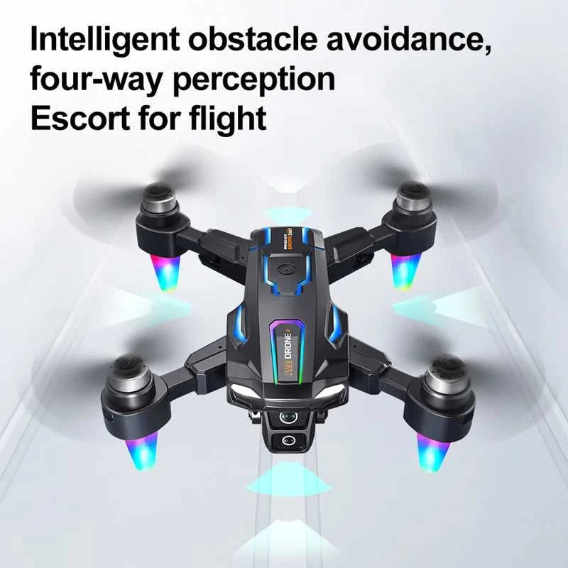 New A22 Drone Aerial 8K HD Dual-Camera GPS Brushless Motor Optical Flow Hovering With Screen Remote Control Folding Drone The jack market .AU The jack market .AU Drones $ 57 14:175#Parking-Apron-Blue