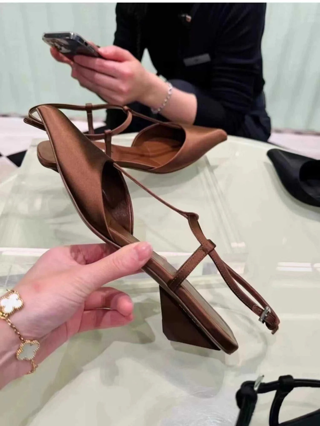 Women's Heeled Shoes New Sexy Pointed Toe Chunky Heel Slingbacks Shoes for Women High Heel Shoes Dress Party High Heel Sandals The jack market .AU The jack market .AU Step Up Your Style: Trendy Shoes for Every Occasion! $ 69 14:933;200000124:200000334