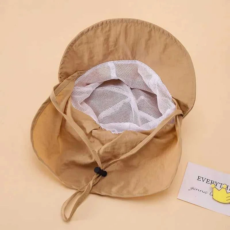 New Summer Toddler Sun Hat with Shawl Soft Brim Quick Dry Outdoor Activities Cap for 1-3Y Boys and Girls Beach UV Protection Hat The jack market .AU The jack market .AU Mum & Kids: Essential Products for Every Family $ 23 14:175#03 pink;5:100014066#50cm(1 to 3 years)