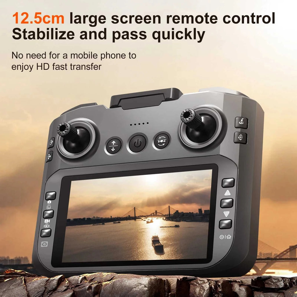 2025 New S156 Drone with Screen Brushless Optical Stream Positioning Quadcopter with Camera FPV Traverser Novice Toy Airplane The jack market .AU The jack market .AU $ 127 14:29#Black