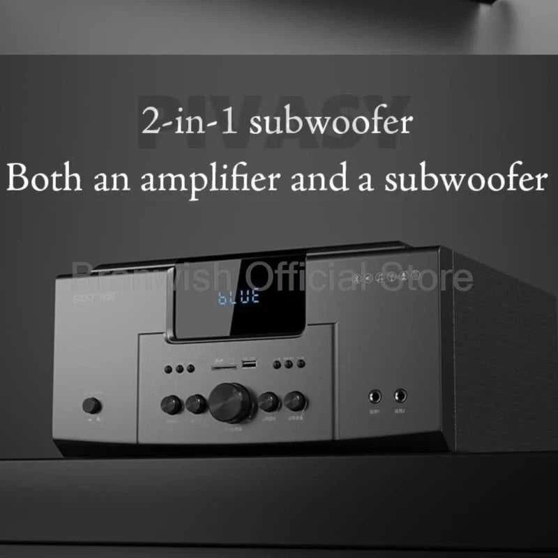 160W Home Theater Set 4Ω Bluetooth Speaker 8 Inch Subwoofer 5.1 Sound System Audio Set For Karaoke TV Living Room KTV Studio The jack market .AU The jack market .AU Accessories Electronics $ 1048 14:348#1Set x Mic