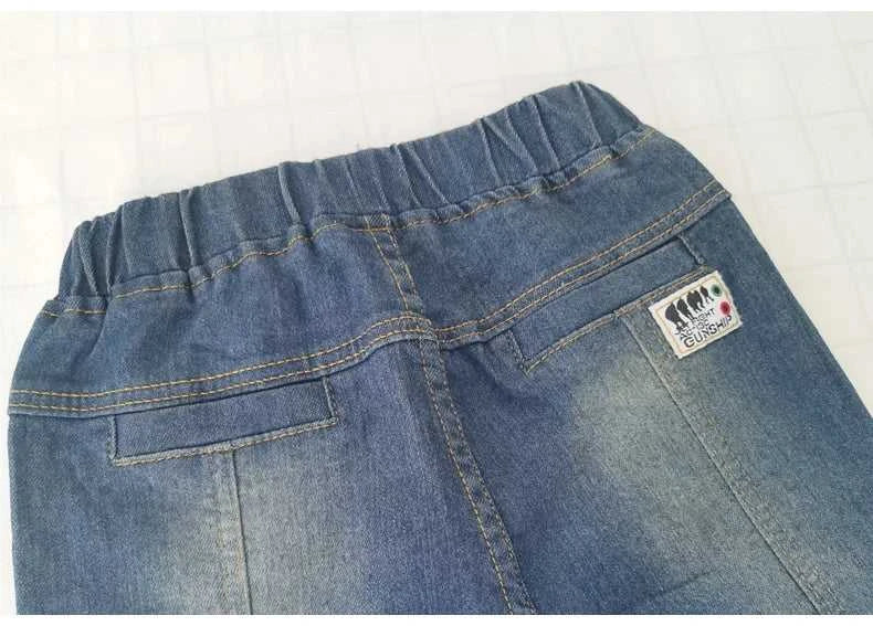 IENENS 4-11 Years Boys Slim Straight Jeans Children Denim Long Pants Kids Casual Trousers The jack market .AU The jack market .AU Mum & Kids: Essential Products for Every Family $ 37 14:771#Navy blue;200000463:200661900#6 Years
