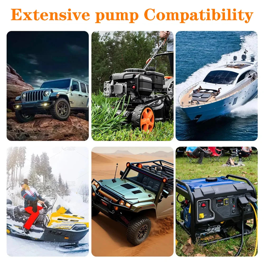 For SUV Truck RV Boat Car Gas Oil Pump Portable Electric Automatic Fuel Tank Tools Water And Oil Absorption Vacuum Pumps