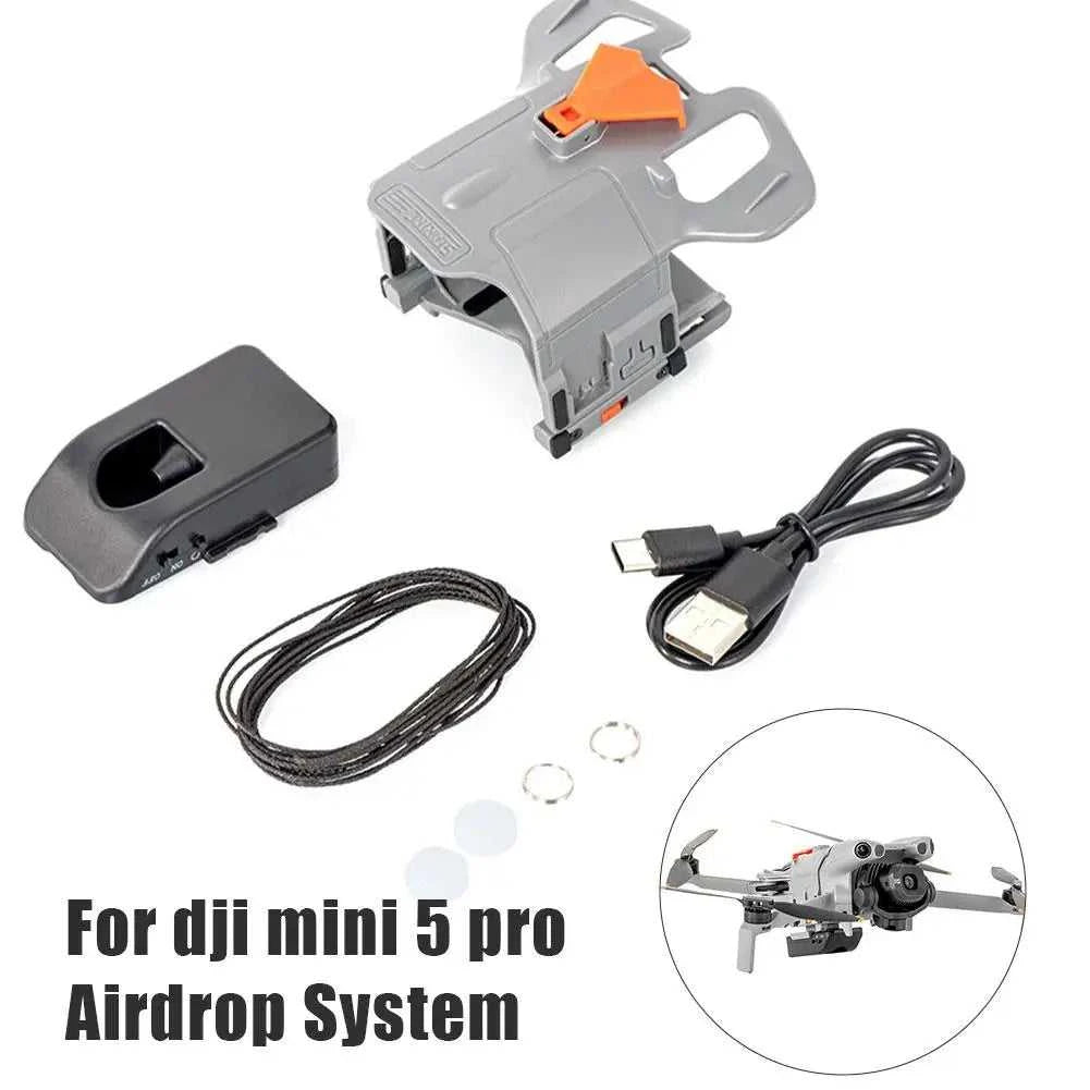 Airdrop System For DJI Mini 5 Pro Thrower Drone Airdrop Aerial Gift Dispenser Accessories Drone Clip Delivery Transport Dev G3F2 The jack market .AU The jack market .AU $ 83 14:200006151#1set;200007763:201441035#CN