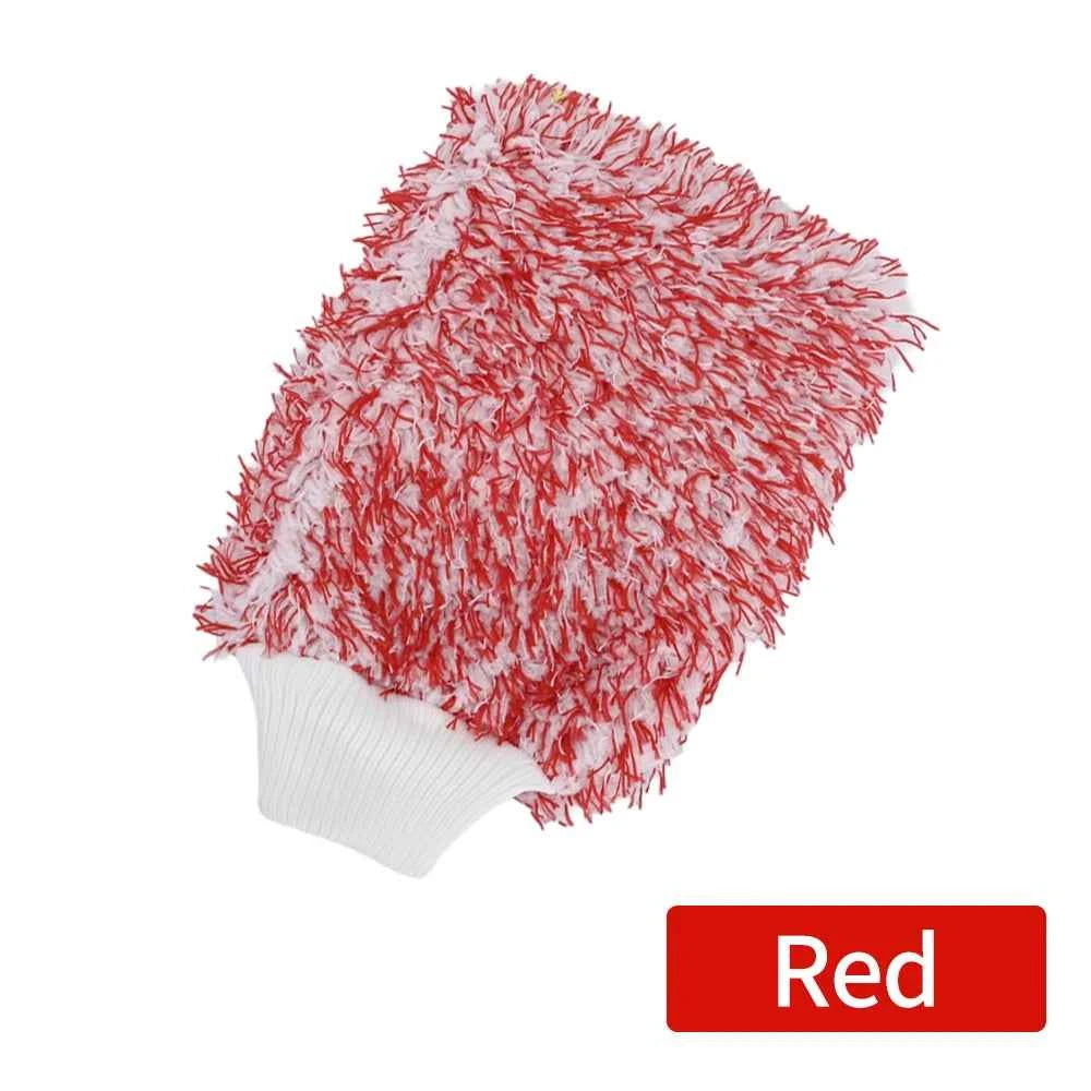 BEAR FORCE Double-Sided Fiber Cleaning Gloves, Soft Material with Elastic Cuffs, Multi-Purpose for Strong Dirt Absorption