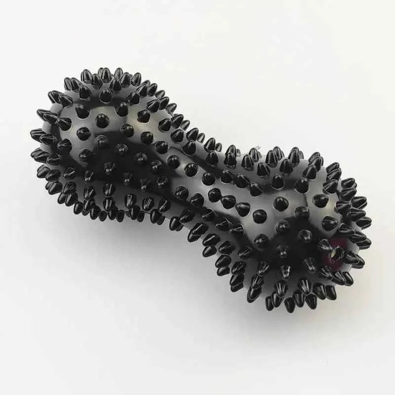 Peanut Massage Spiky Ball - Deep Tissue Roller for Foot, Neck, & Back Relief