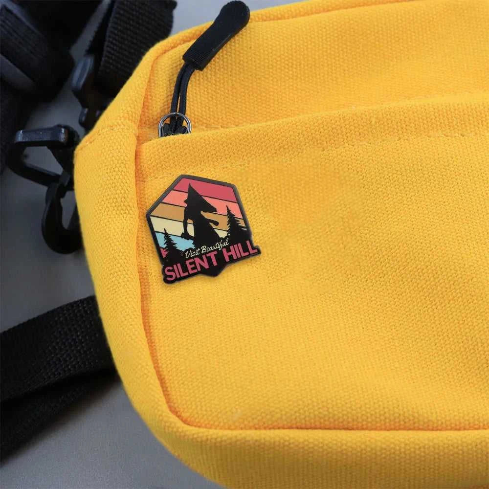 Pyramid Head Visits Beautiful Silent Hill Enamel Pin Horror Game Brooch Retro Sunset Badge Backpack Accessory Fan Halloween Gift The jack market .AU The jack market .AU Home $ 21 <none>