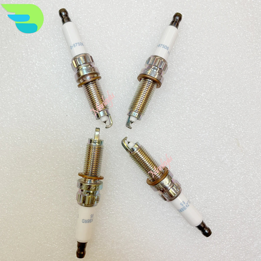 4PCS Double Iridium Spark Plugs For MINI R55 R56 R57 R58 R59 R60 R61 Cooper One Peugeot 207 1.6 2006-2016 12ZR-6SP2 12122158165