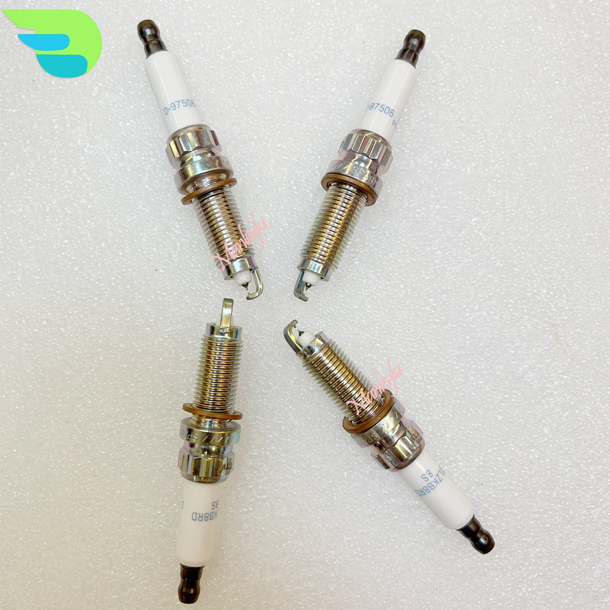 4PCS Double Iridium Spark Plugs For MINI R55 R56 R57 R58 R59 R60 R61 Cooper One Peugeot 207 1.6 2006-2016 12ZR-6SP2 12122158165