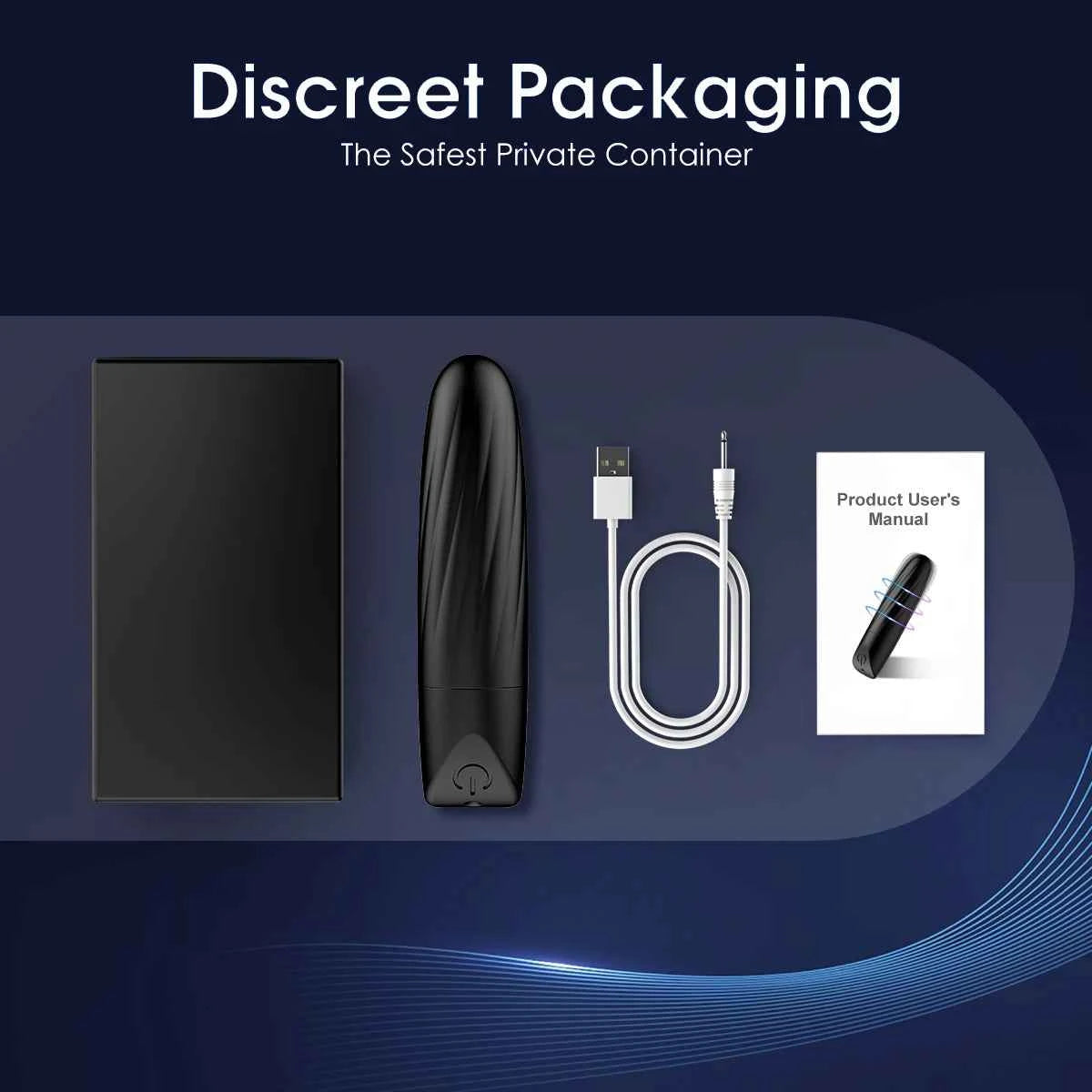 Blissful Touch Waterproof Silicone Bullet Vibrator - Powerful Clit & G-Spot Stimulation for Ultimate Pleasure
