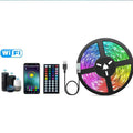 Led Lights For Bedroom Bluetooth Wifi App Remote Control Rgb Led Light Strip 5050 Rgb Usb 5V Led Tape Tv Backlight Room Lighting The jack market .AU The jack market .AU Home $ 52 136:9131324113#WIFI W 44 KEY;380:200746124#4M