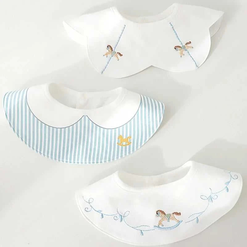 3PCs New Waterproof Cotton Baby Bibs Korean Cartoon Embroidery Newborn Burp Cloths Adjustable Baby Saliva Towel Baby Accessories The jack market .AU The jack market .AU Mum & Kids: Essential Products for Every Family $ 35 14:1052#D