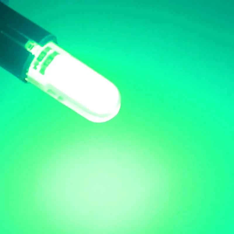 10/20/30/50 PCS T10 W5W LED Bulb For Car Interior Dome Reading Maps Trunk License Plate Side Lights 12V COB 7000K White Red Blue
