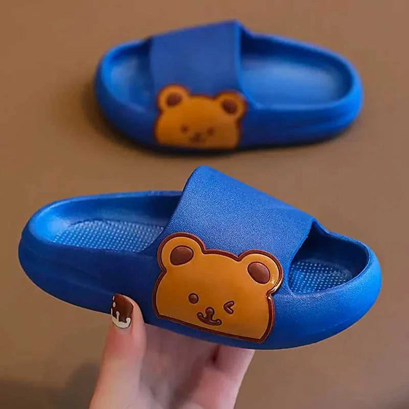 New Fashion Toddler Slippers Kids Cartoon Bear Beach Outdoor Flip Flops Boys Girls Cute Soft Sole Non-Slip Bathroom Home Shoes The jack market .AU The jack market .AU Mum & Kids: Essential Products for Every Family $ 27 14:175;200000124:5881#24-25