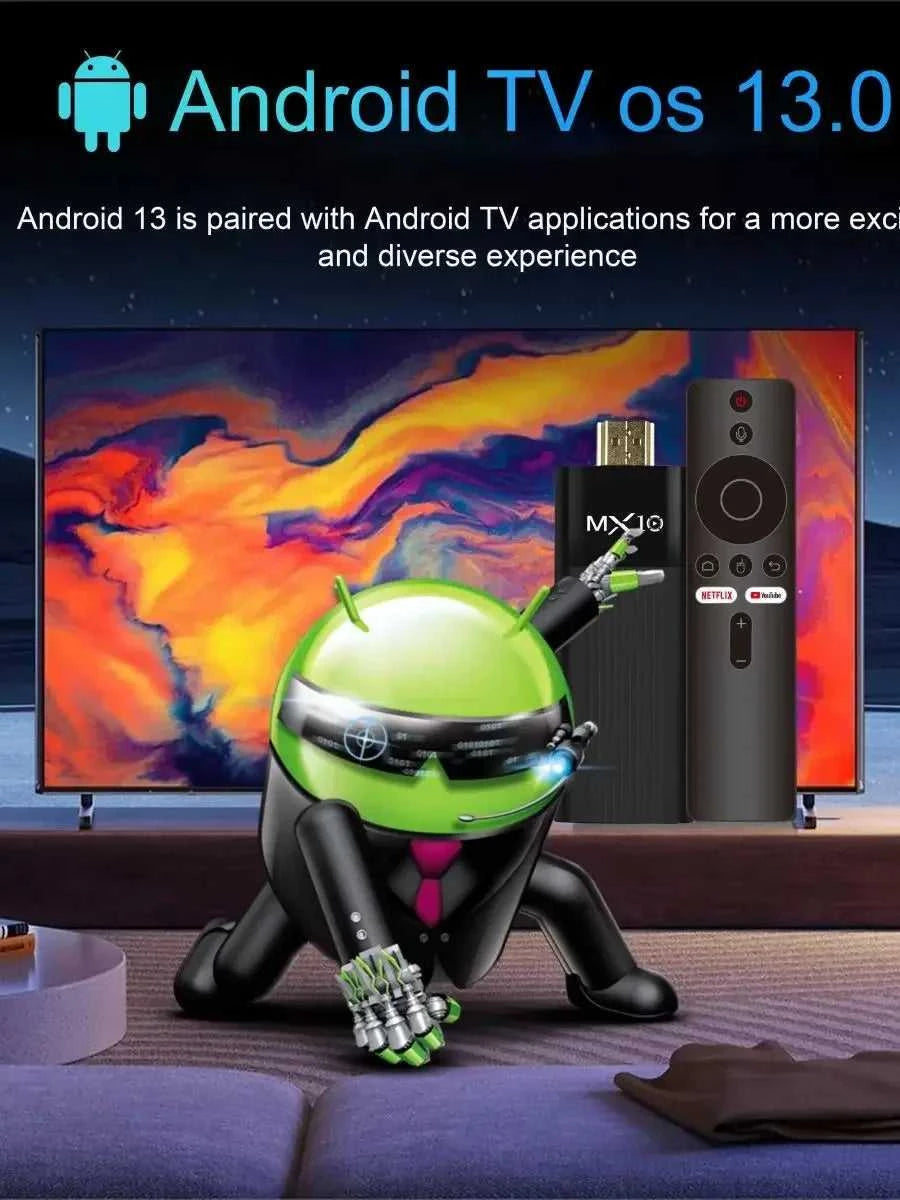 Ultra HD 4K Android TV Stick MX10-F3 Stick Mini Home TV Stick H313 Quad Core Support 2.4/5G Dual Wifi 2GB RAM 16GB ROM The jack market .AU The jack market .AU Home $ 83 14:193