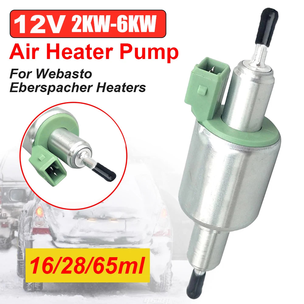 16/28/65ML Oil Pump 12V Parking Heater Parts Replacement Parts  Truck Air Diesel Heater Parts For 2KW-6KW Air Heater Diesels