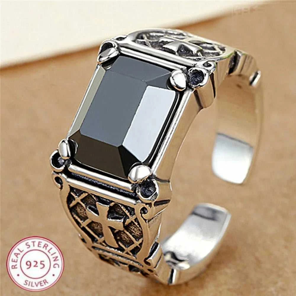 New 925 Sterling Silver Men Rings High Quality for Men Temperament Banquet Wedding Jewelry Anniversary Party Gift The jack market .AU The jack market .AU Jewellery & Chains $ 47 <none>
