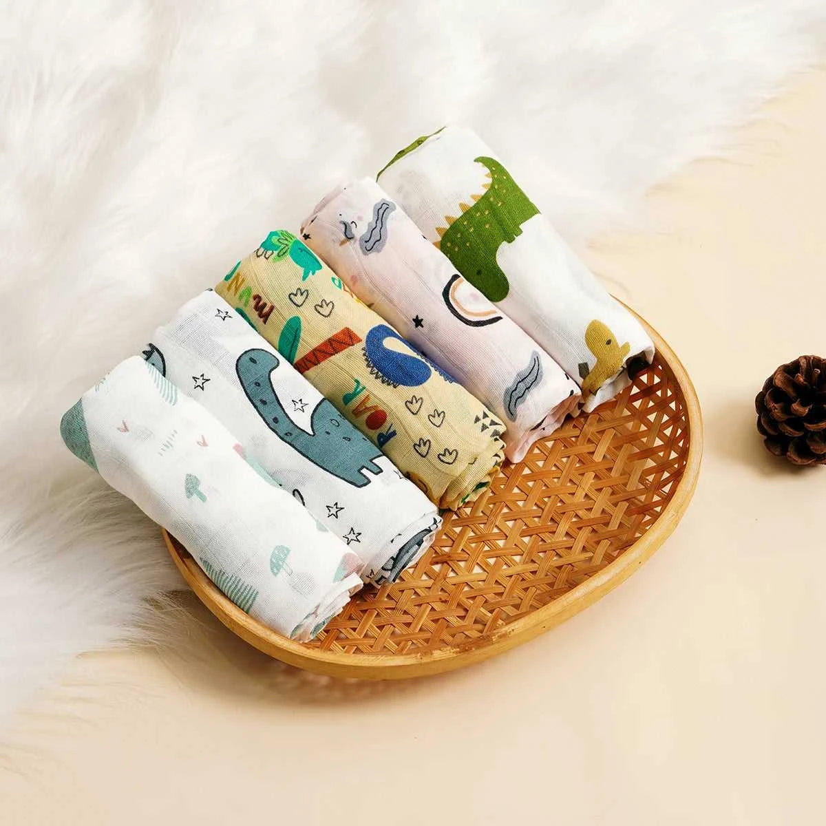 Kangobaby #My Soft Life# 5pcs Multifunctional Baby Muslin Bib Newborn Blanket Breathable Child Scarf 60x60cm The jack market .AU The jack market .AU Mum & Kids: Essential Products for Every Family $ 34 14:1052#CP04