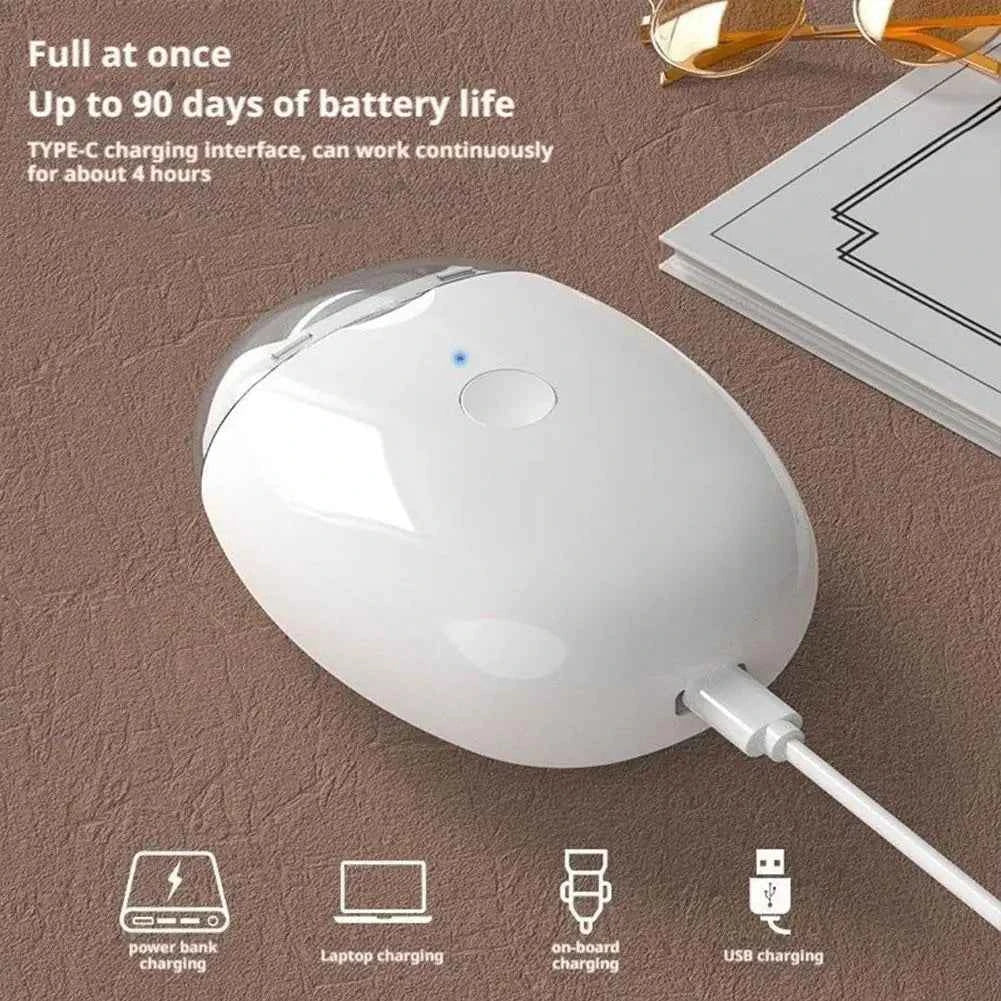 Fully Automatic Electric Nail Clipper Semplice Portatile with LED Light for Baby Elderly Child Manicure Nail Care Trimmer